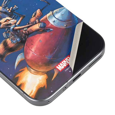 Marvel Rocket Raccoon Rocket Ride Google Pixel 9 Skin